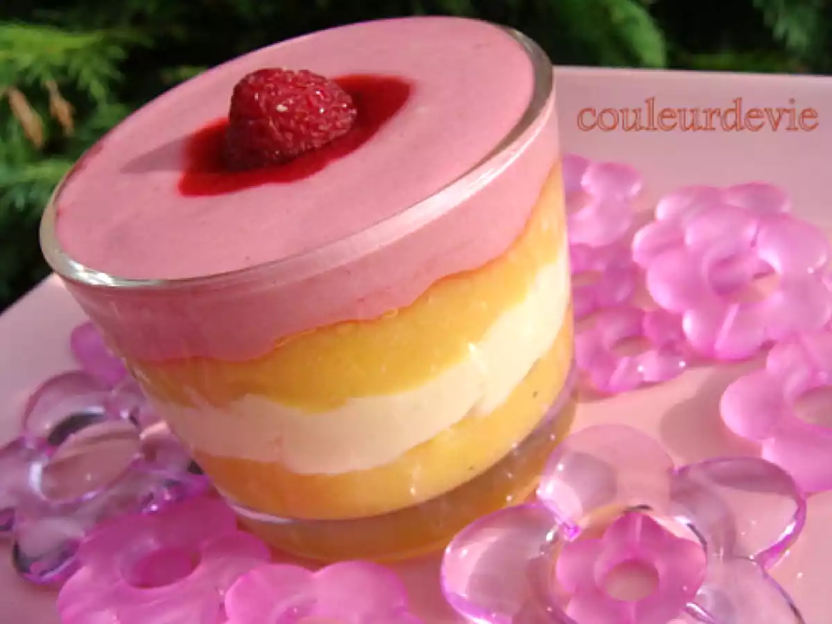 Trio mousse et compote aux coings