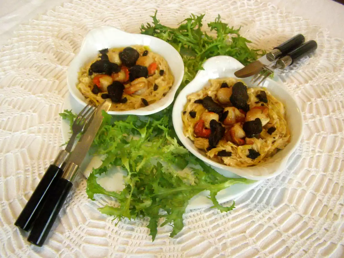 Truffe et Saint Jacques : Et si c’était ça le bonheur !