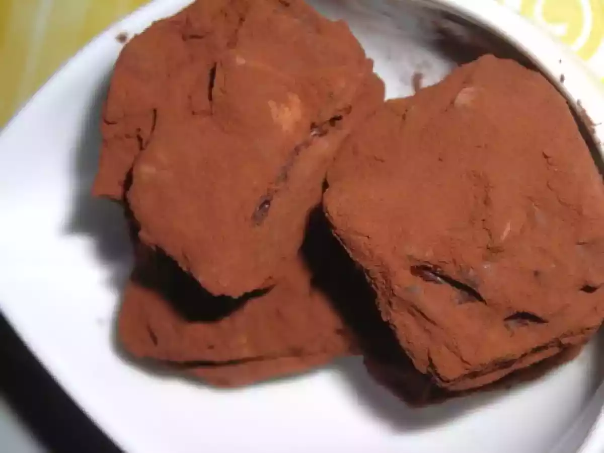 Truffes au Chocolat et Noix de Cajou