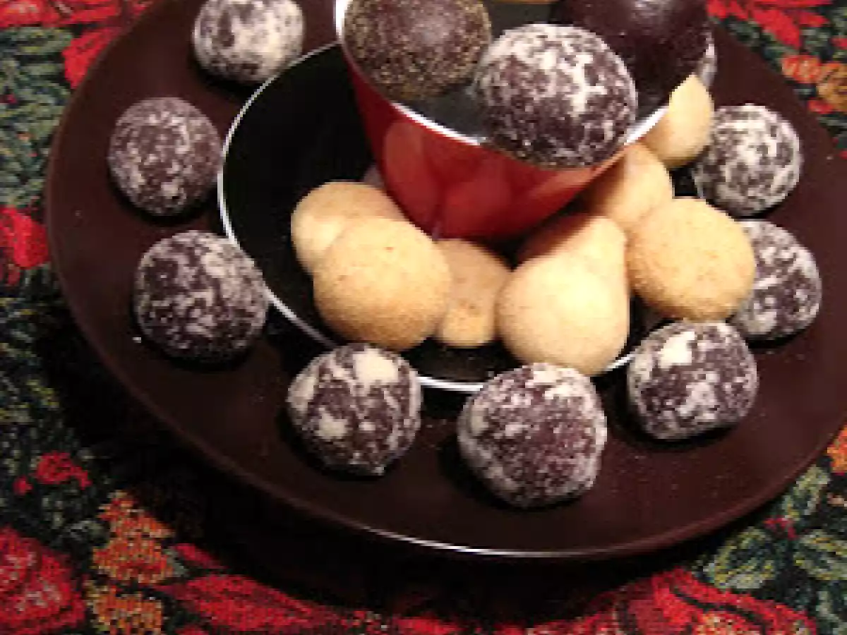 Truffes aux deux chocolats - photo 2