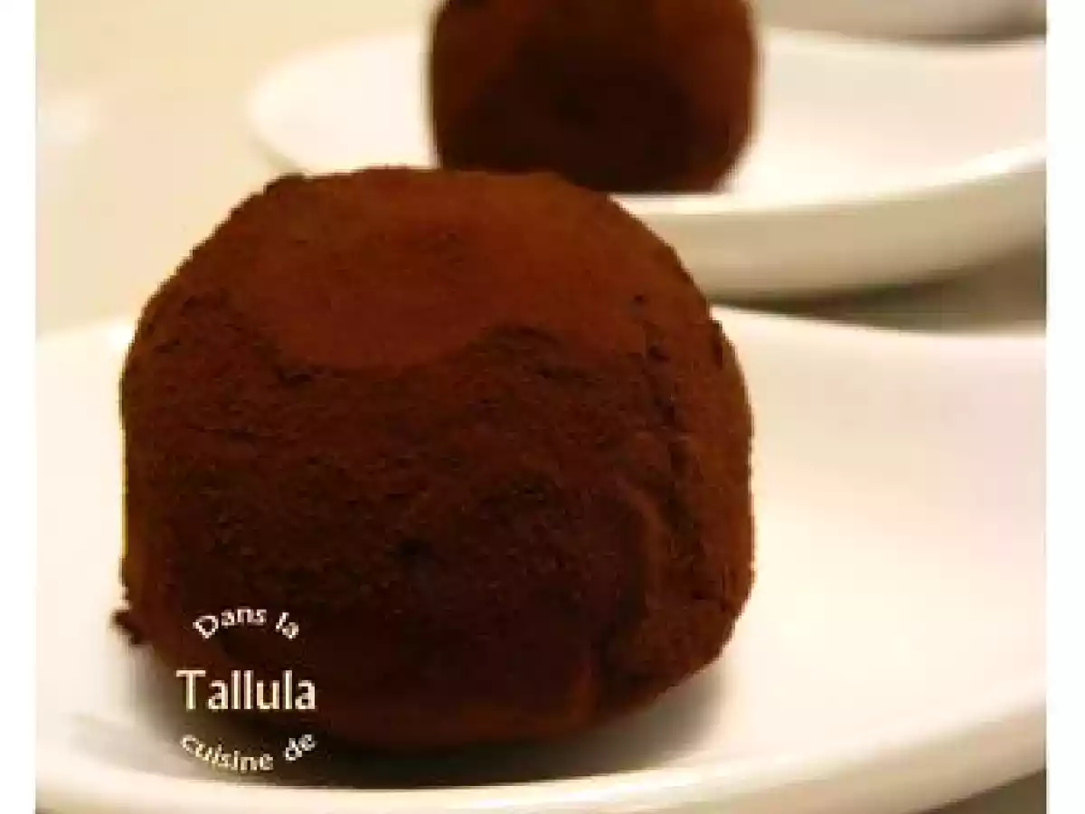 Truffes chocolat et menthe - photo 2