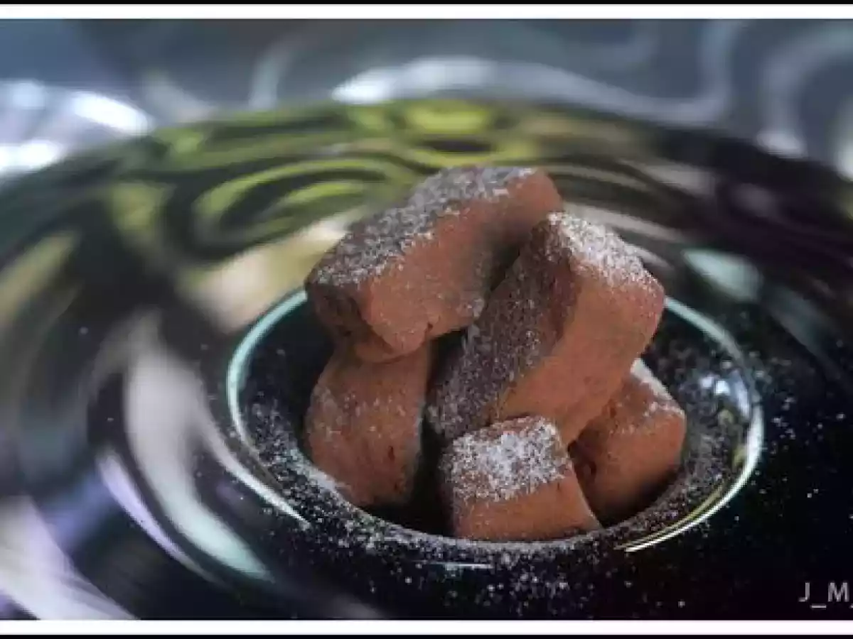 Truffes de chocolat noir à la menthe fraîche, pour préparer Noël - photo 3