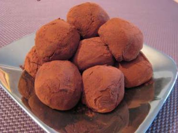 Recette de truffes légères au chocolat au lait faciles