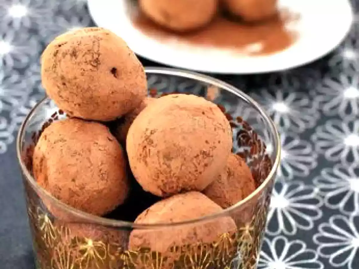 Truffes parfumées à la bergamote (sans beurre, sans sucre) - photo 2