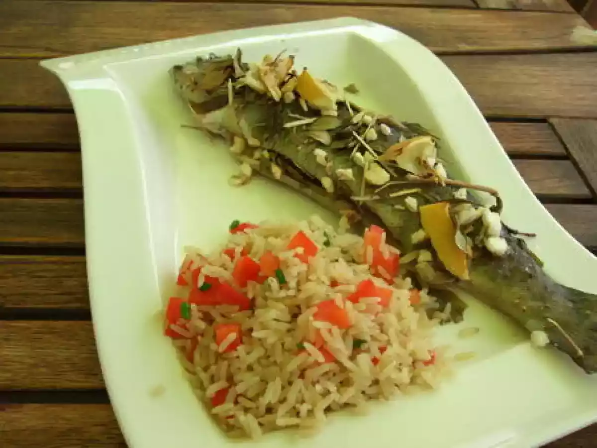 Truite aux herbes du maquis