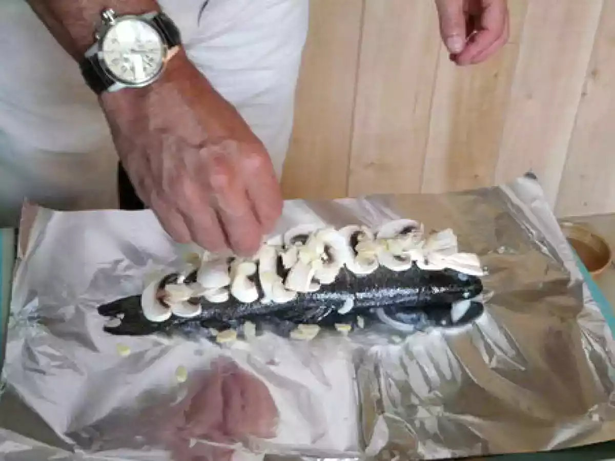 Truites au citron en papillottes