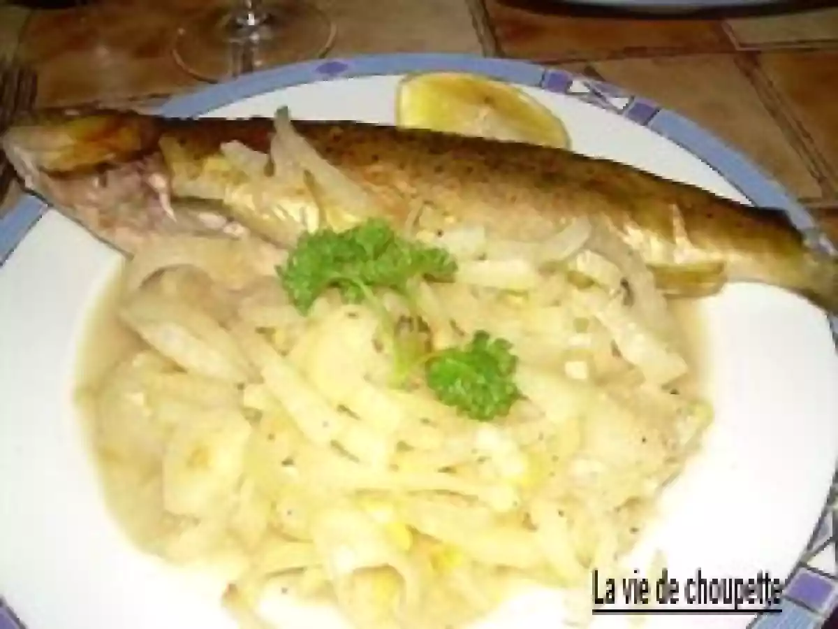 TRUITES AU FENOUIL
