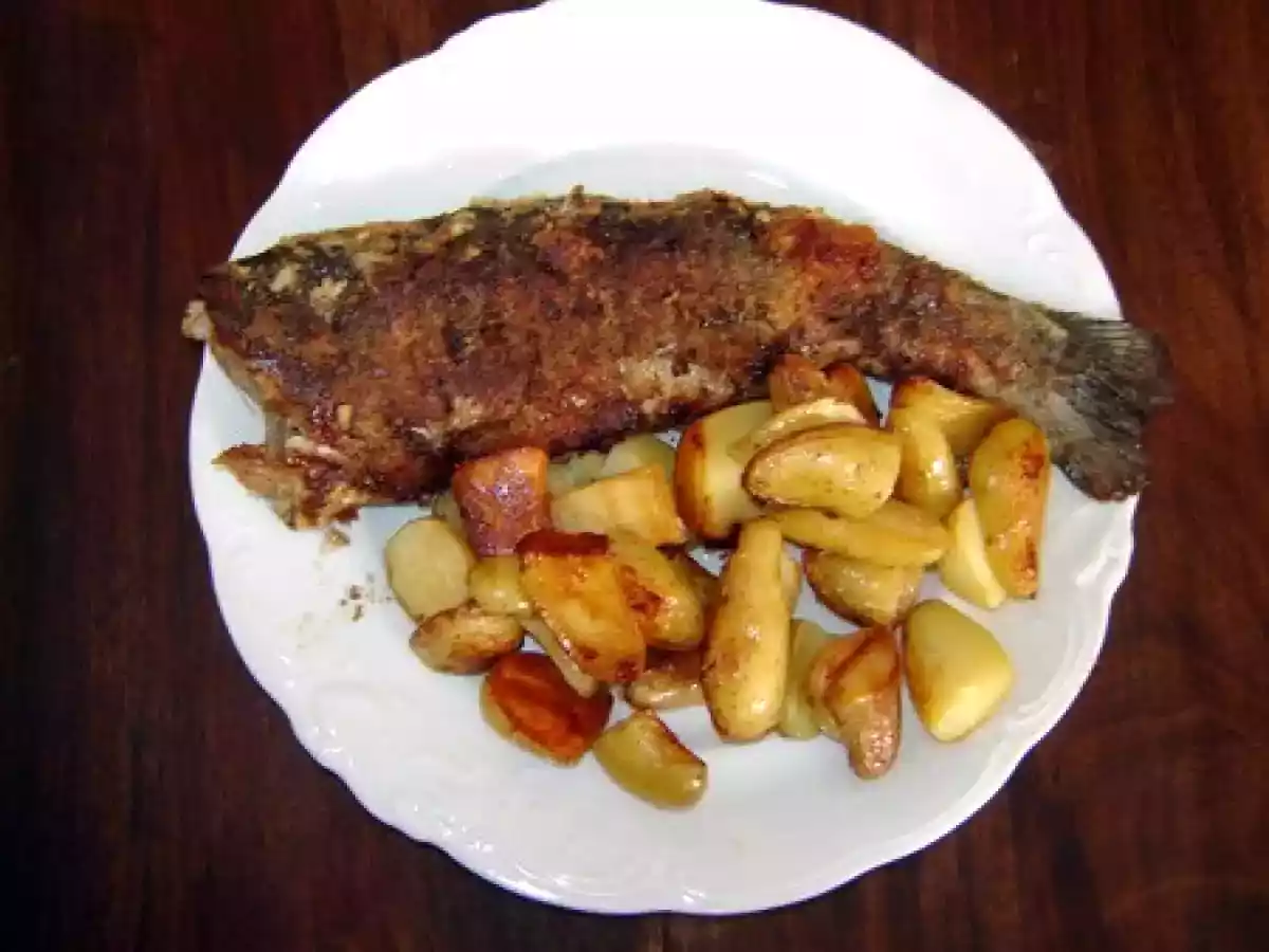 TRUITES EN CROUTE D'AMANDES - photo 2