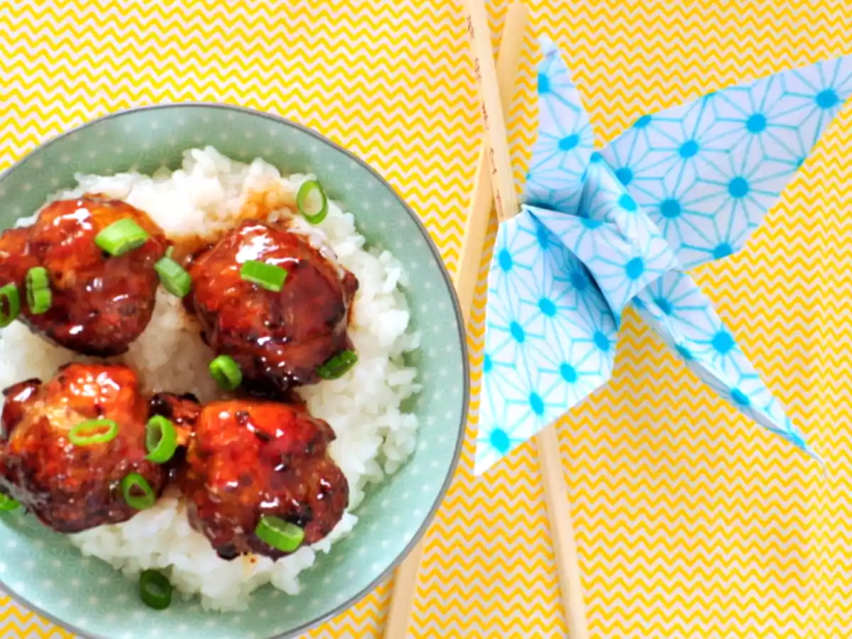 Tsukune Teriyaki (boulette de porc Teriyaki) - photo 2