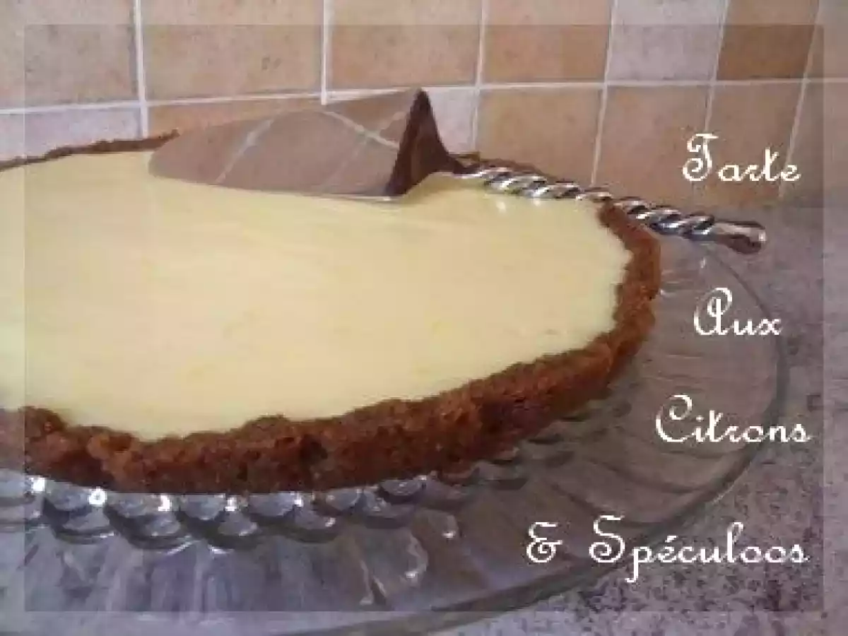 Tuerie de tarte aux citrons sur fond de Spéculos hyper rapide! - photo 2