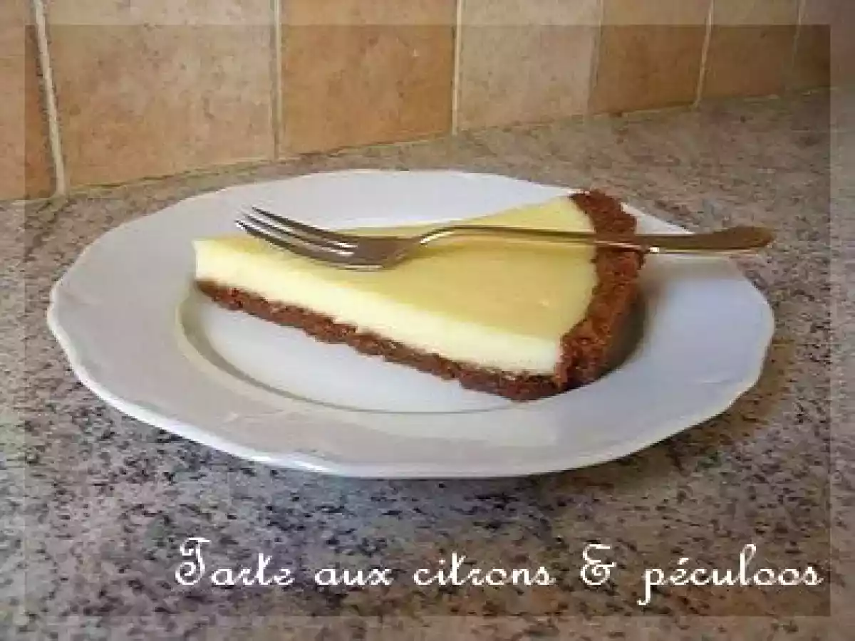 Tuerie de tarte aux citrons sur fond de Spéculos hyper rapide! - photo 3