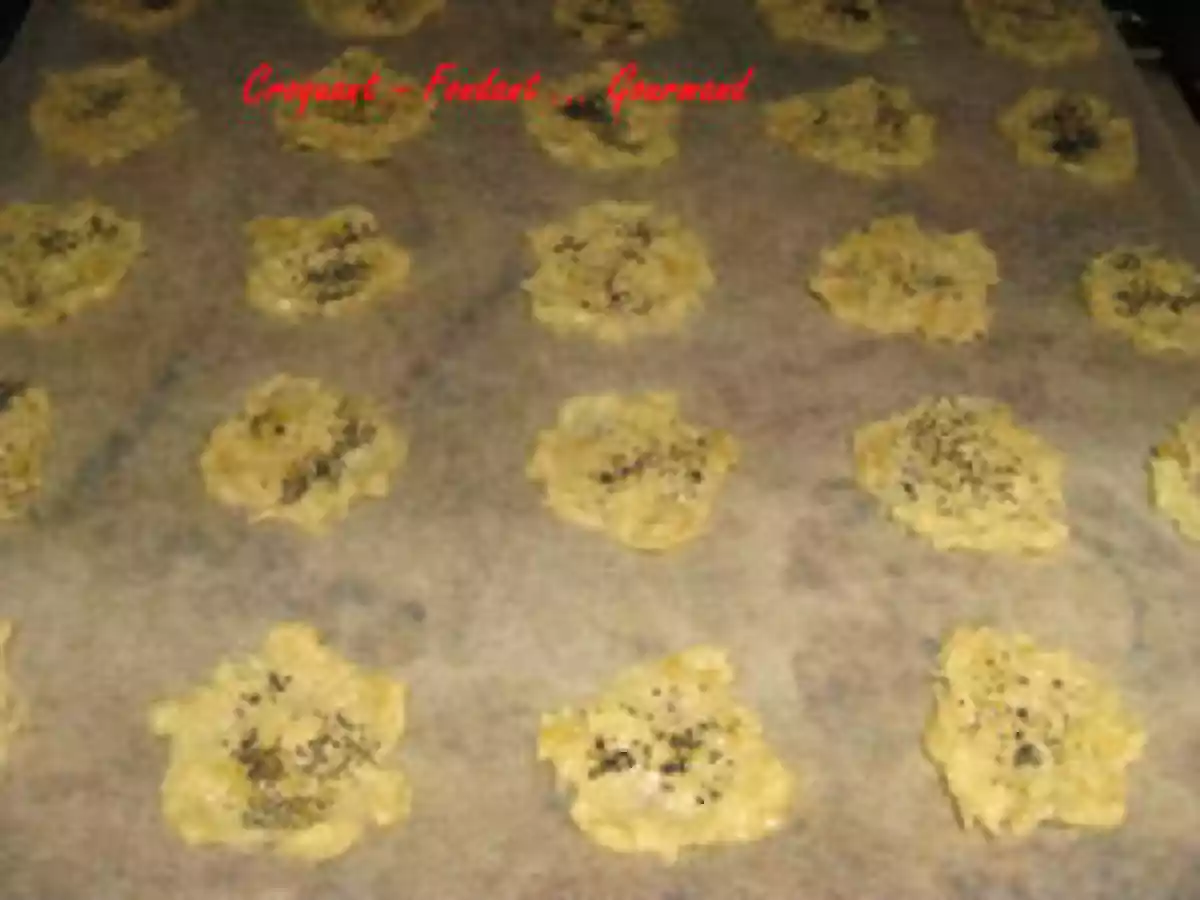 TUILES au FROMAGE et aux AMANDES - photo 2