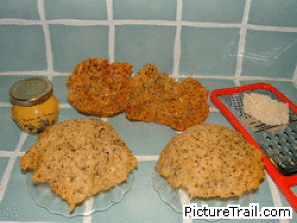 Tuiles au parmesan et aux herbes de Provence - photo 3