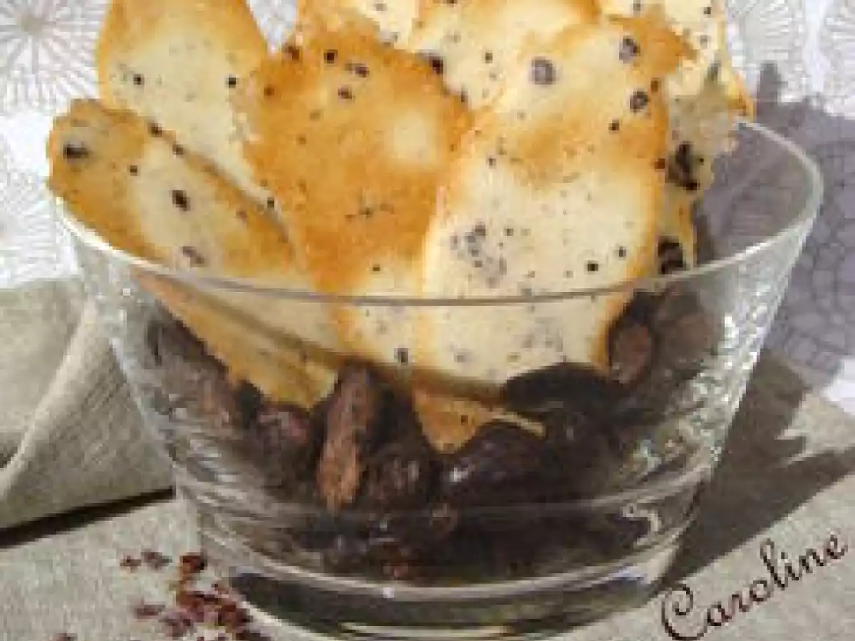 Tuiles croustillantes à la noisette et fève de cacao - photo 4