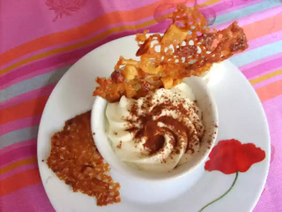 Tuiles dentelles au grand-marnier.