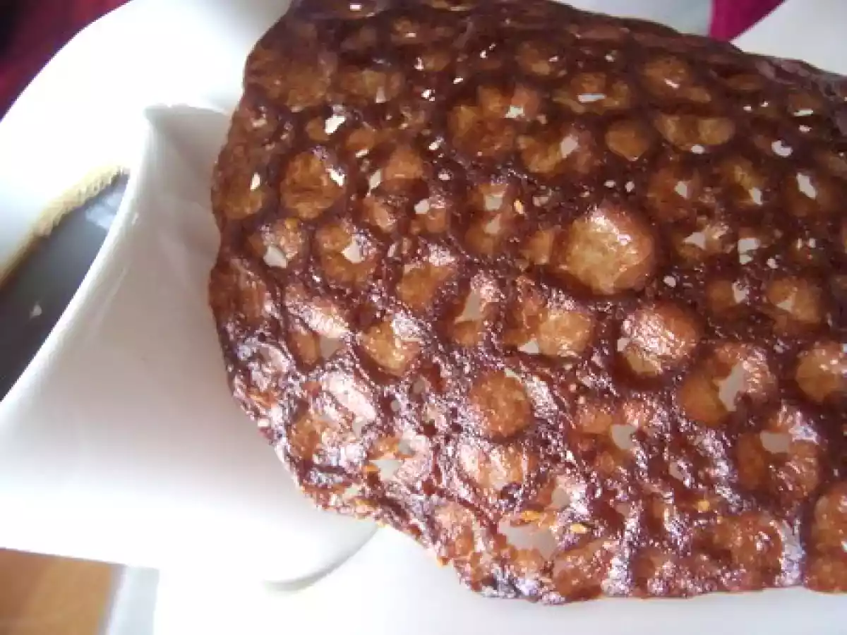 **Tuiles Fines Sans Oeufs Au Chocolat-Praliné Et Dessert Associé ** - photo 3