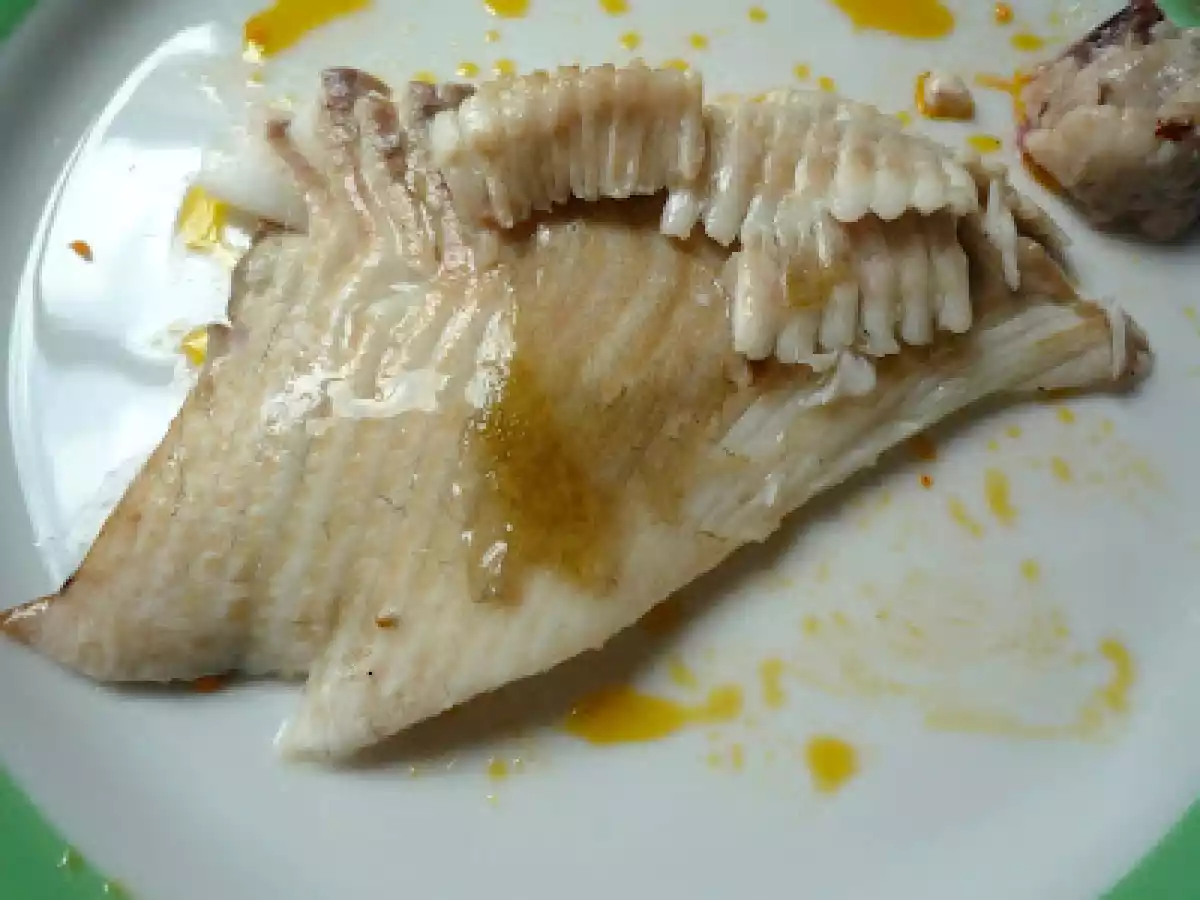 Turbot au four et fèves et petits pois sautés - photo 2