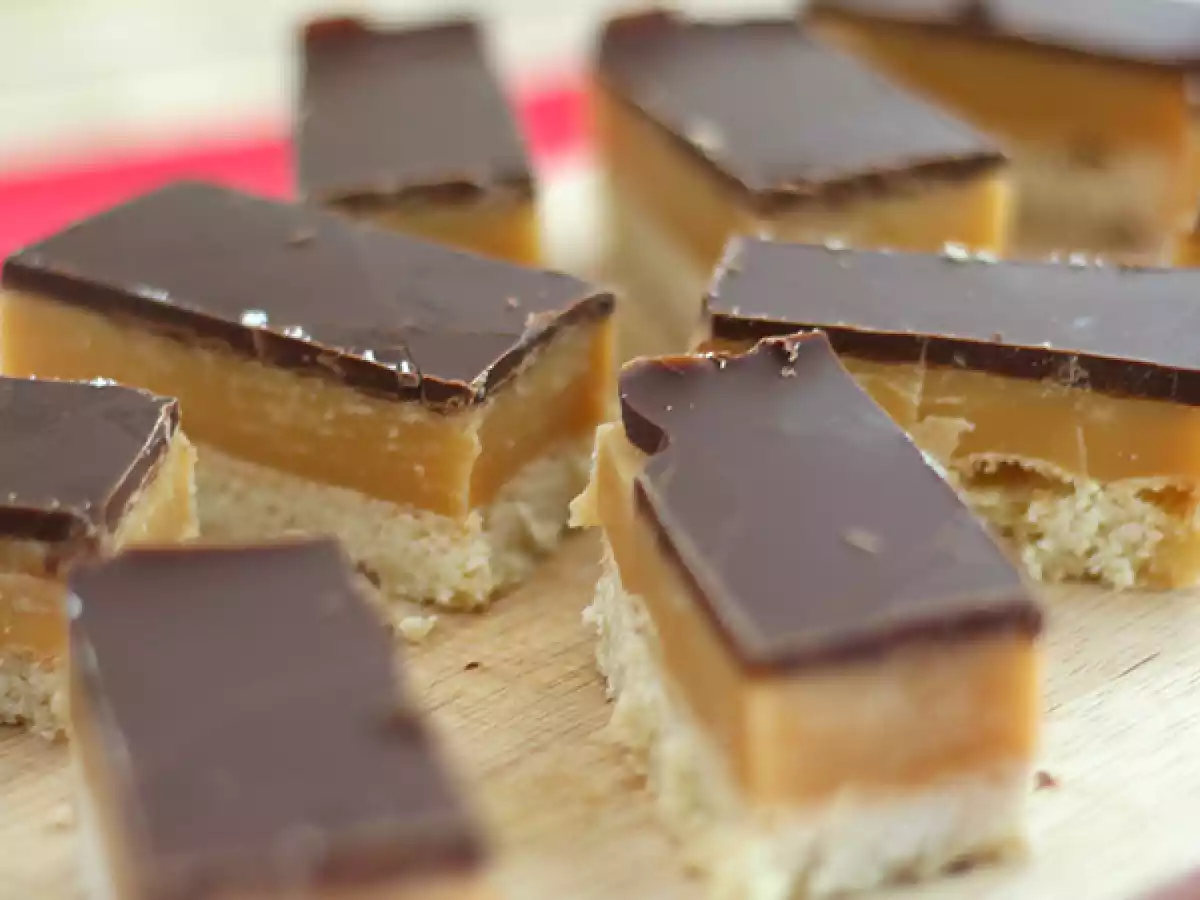 Twix maison, ou Shortbread Millionaire - photo 3