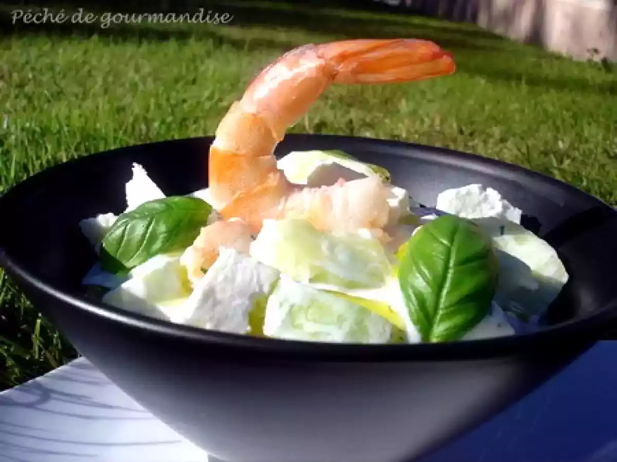 Tzatziki aux crevettes et à la feta - photo 2