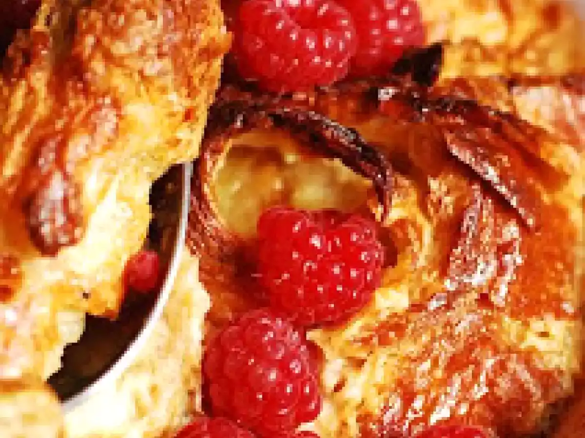 Ultime pudding aux croissants perdus et caramel !