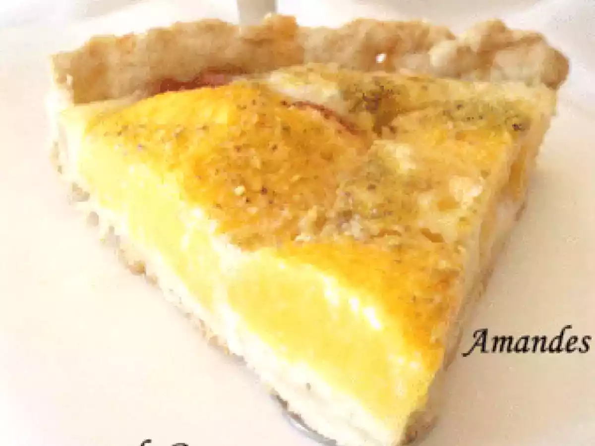 Un Amour de tarte aux pêches, crème d'amandes à l'eau de rose - photo 4