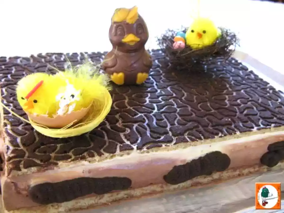 Un beau gâteau pour Pâques