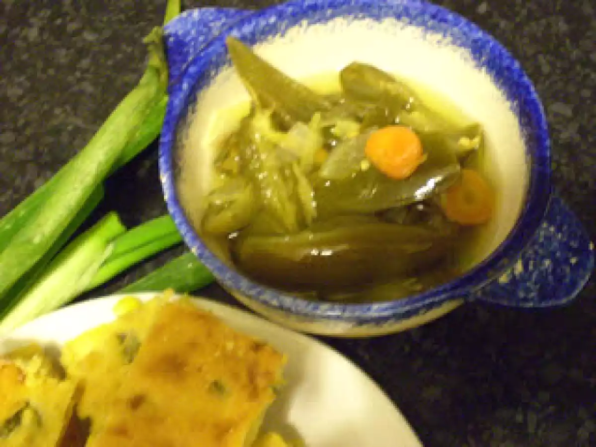 Un cake parfumé au Guatemala? Cake au maïs, petits oignons et piments jalapenos - photo 2