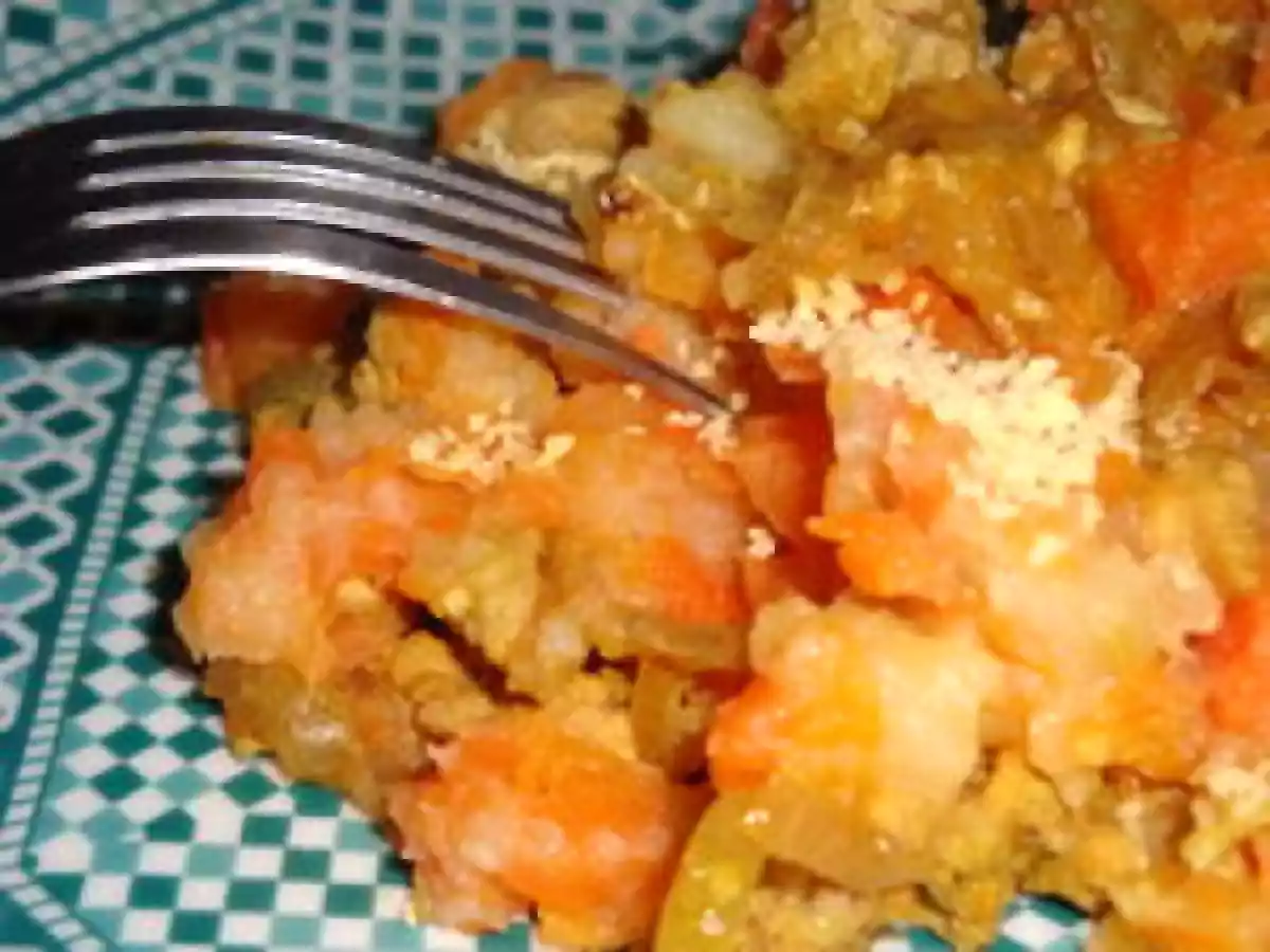 Un classique revisité ... ou le hachis parmentier de porc épicé et sa purée de carotte - photo 2