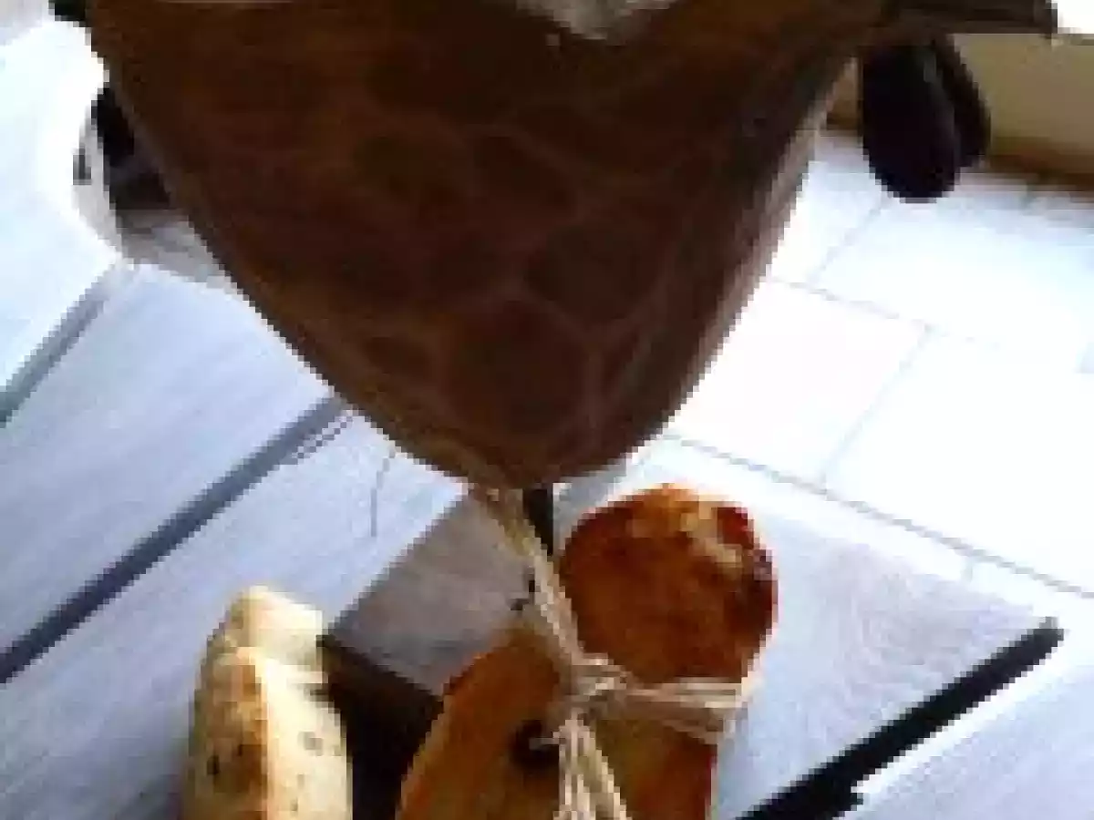 Un cougnou aux pépites de chocolat