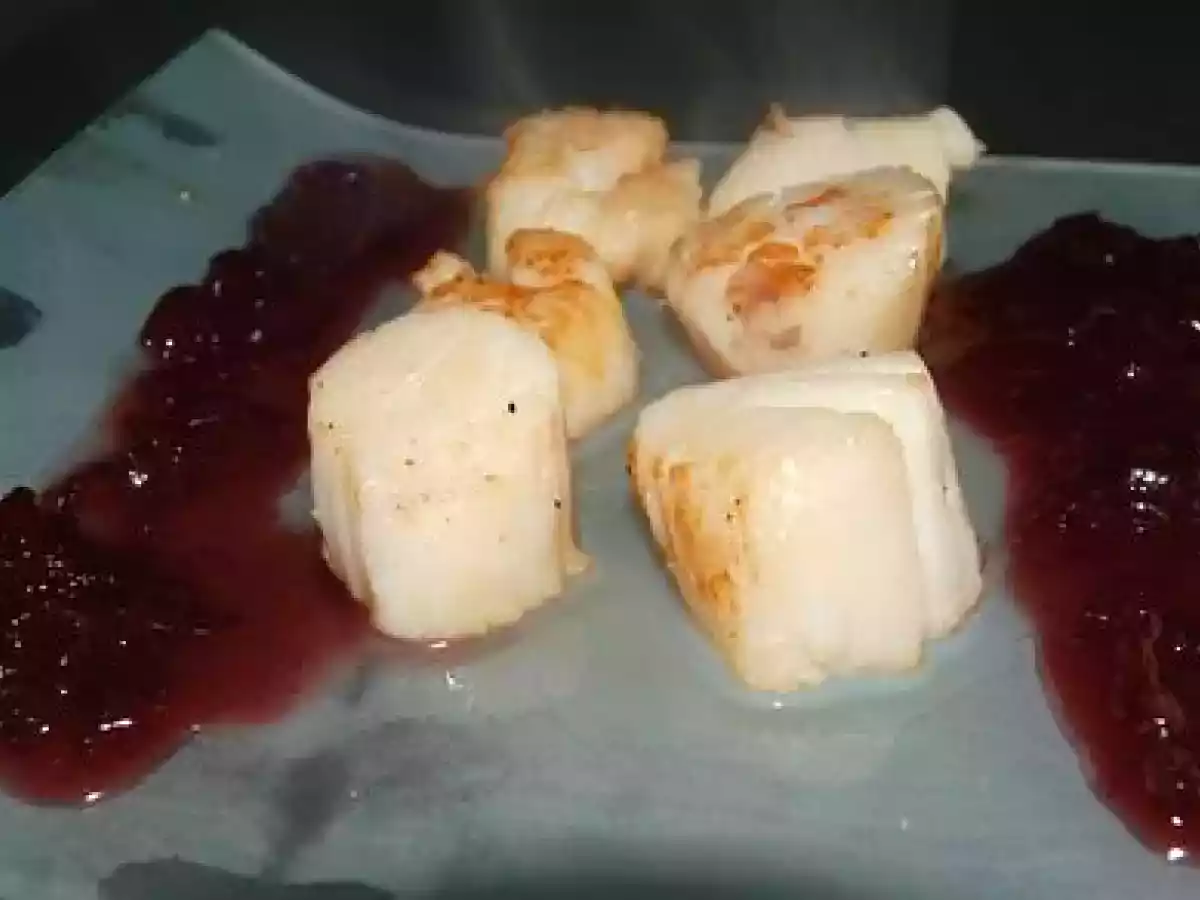 Un déjeuner bien sympathique: Saint Jacques à l'effilochée d'endives pour 4 points ww