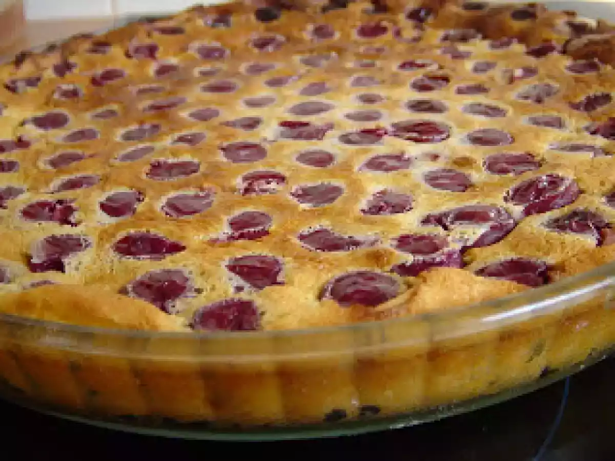 Un délice de clafoutis aux cerises, inratable !