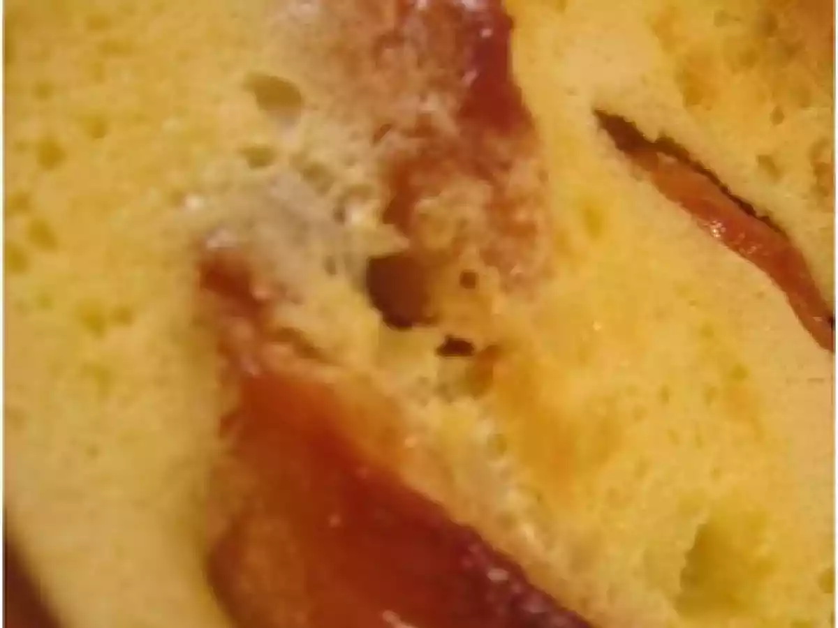 UN DELICIEUX CLAFOUTIS AUX POMMES, RHUM ET RAISIN.... - photo 2