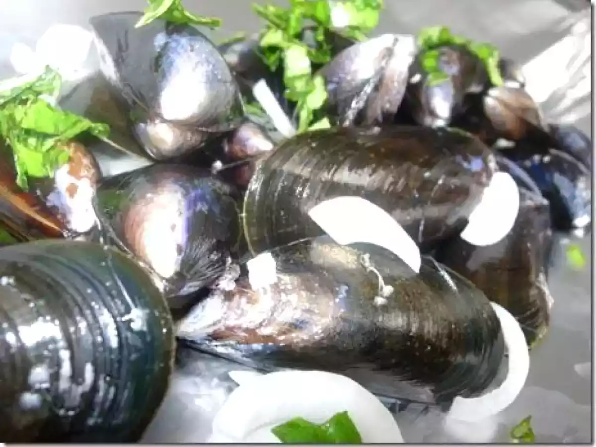 Un dimanche d’été : Moules au Basilic en Papillote au barbecue & TAG