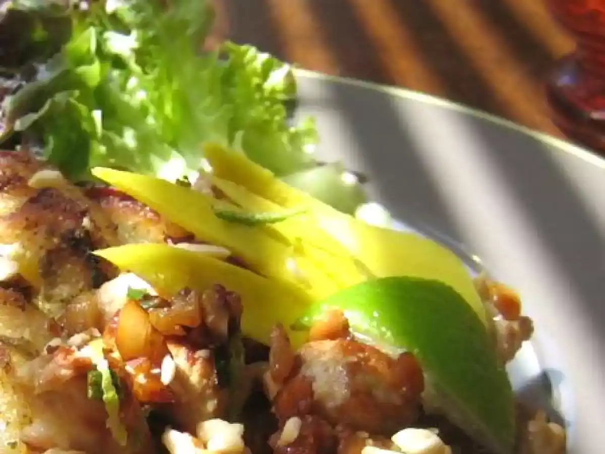 Un émincé de poulet aux cacahuètes et à la mangue - photo 2