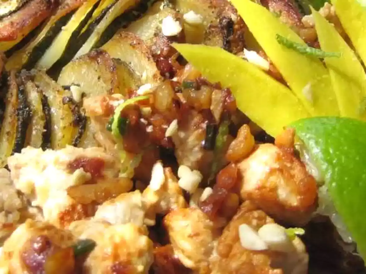 Un émincé de poulet aux cacahuètes et à la mangue - photo 4