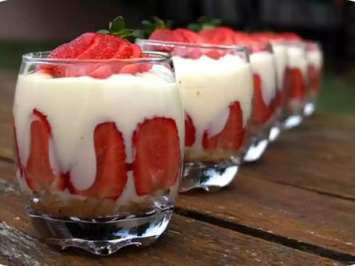 Un Fraisier dans un verre, pourquoi pas ?