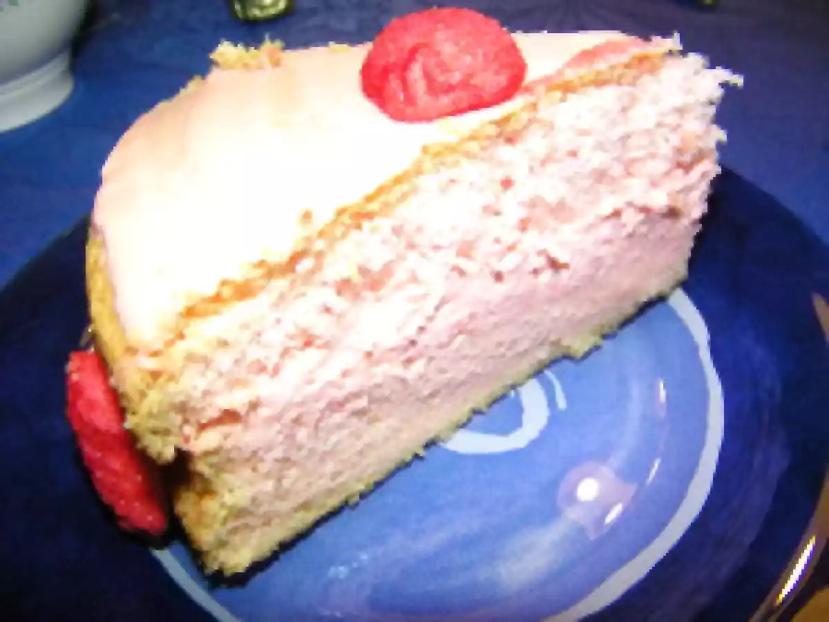 Un fraisier de mars (ou comment faire un fraisier sans fraises)