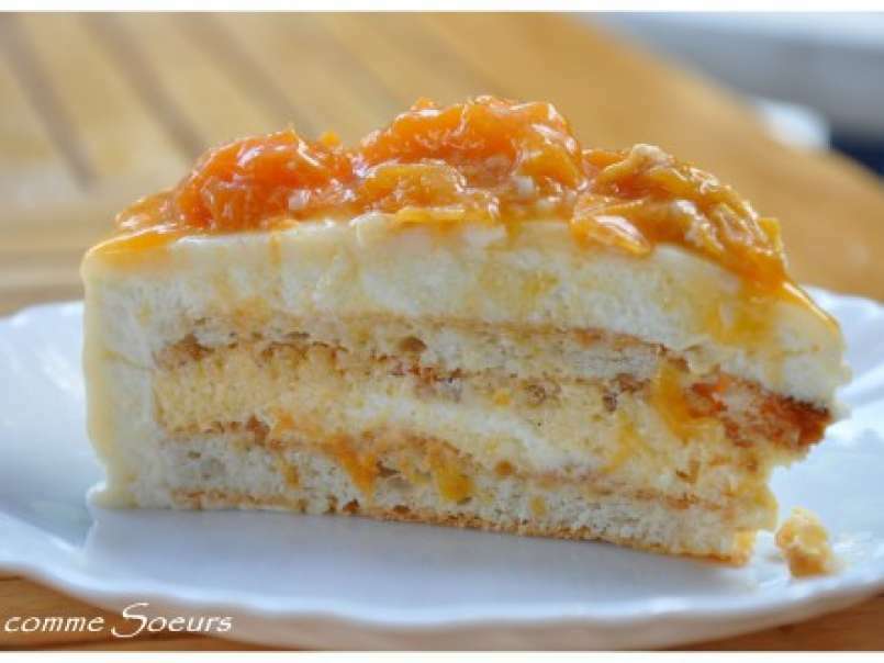 Un gâteau de fête aux abricots, photo 2