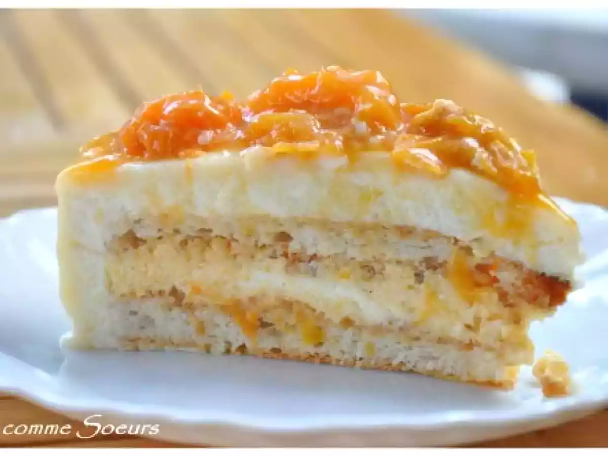 Un gâteau de fête aux abricots - photo 2