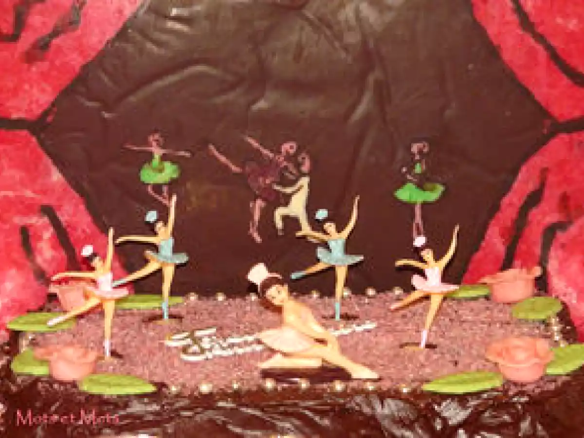 Un gâteau de petite danseuse!