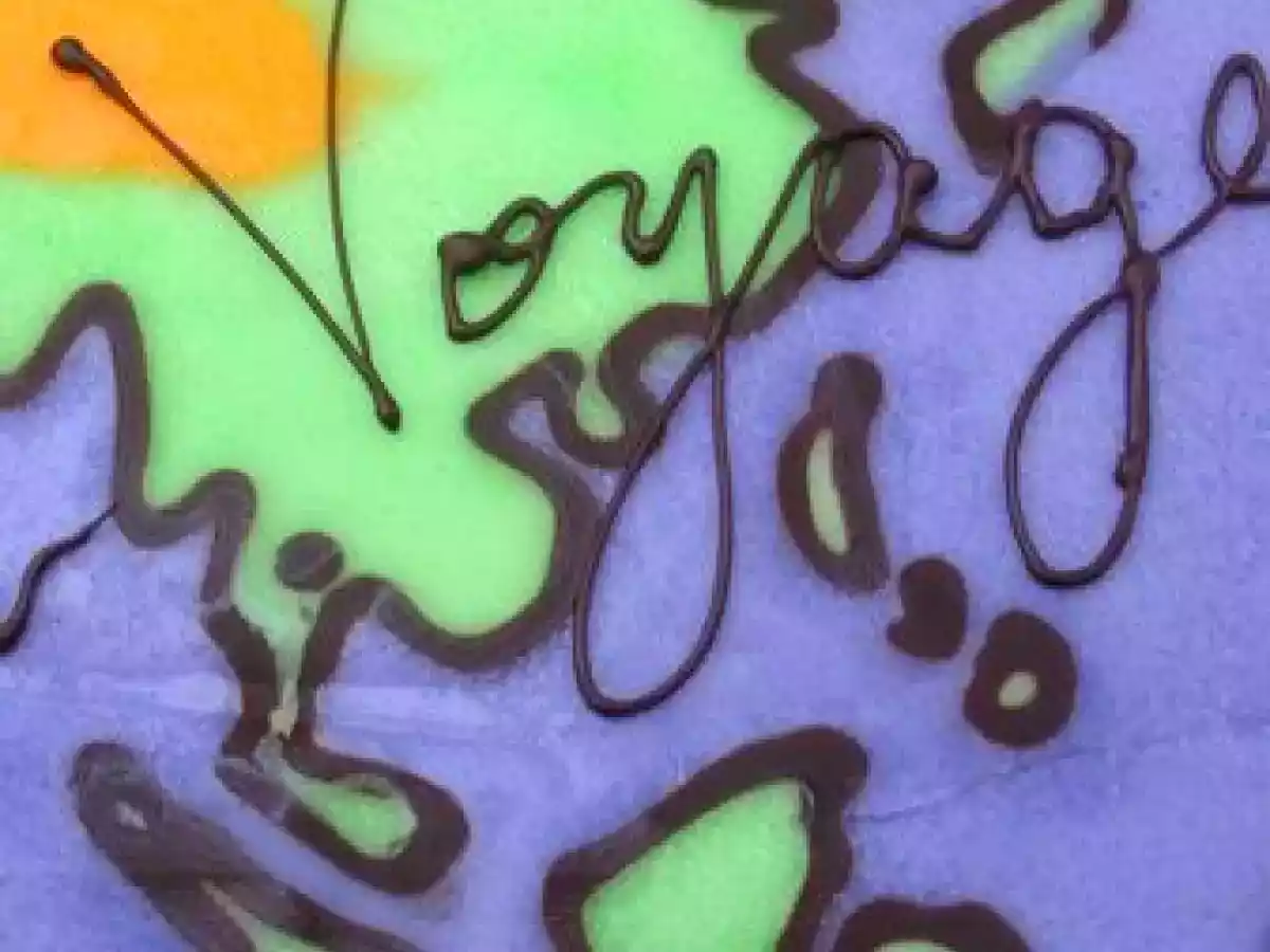 Un gâteau pour un long voyage: Bavarois Vanille et Biscuit au Café - photo 4