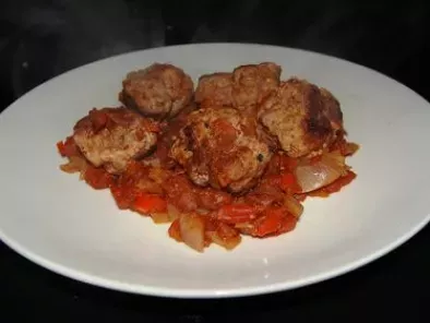 Un petit plat ww à l'espagnole: albondigas de boeuf/Porc à la Tomate, photo 2