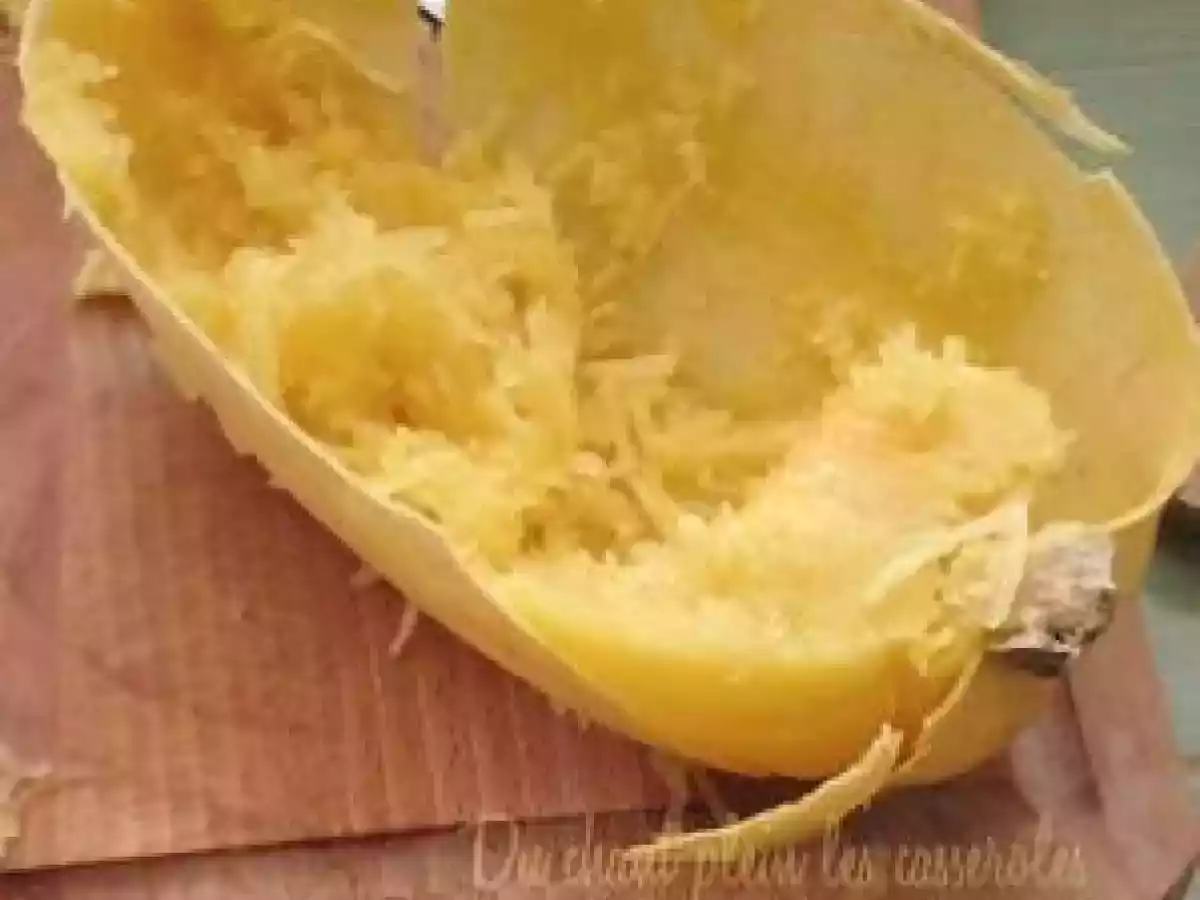 Un rayon de soleil : la confiture des anges (confiture de courge spaghetti) - photo 2