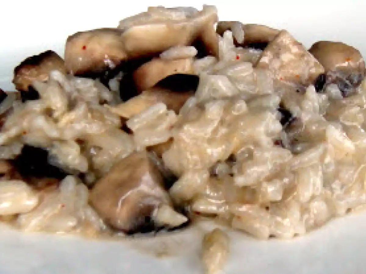 Un reste de poulet, quelques champignons, ...