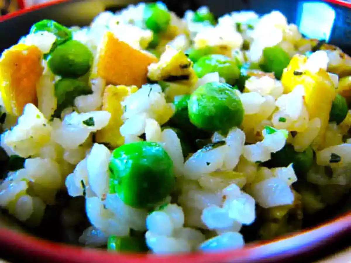 Un riz presque cantonais mais totalement végétarien