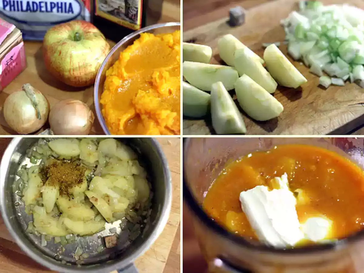 Un velouté de potiron au Philadelphia pour s'en remettre - photo 2