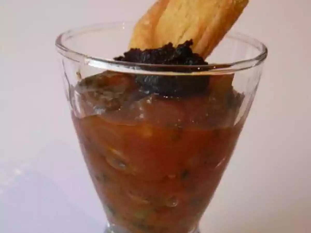 Une dernière petite verrine facile avant les fêtes ...