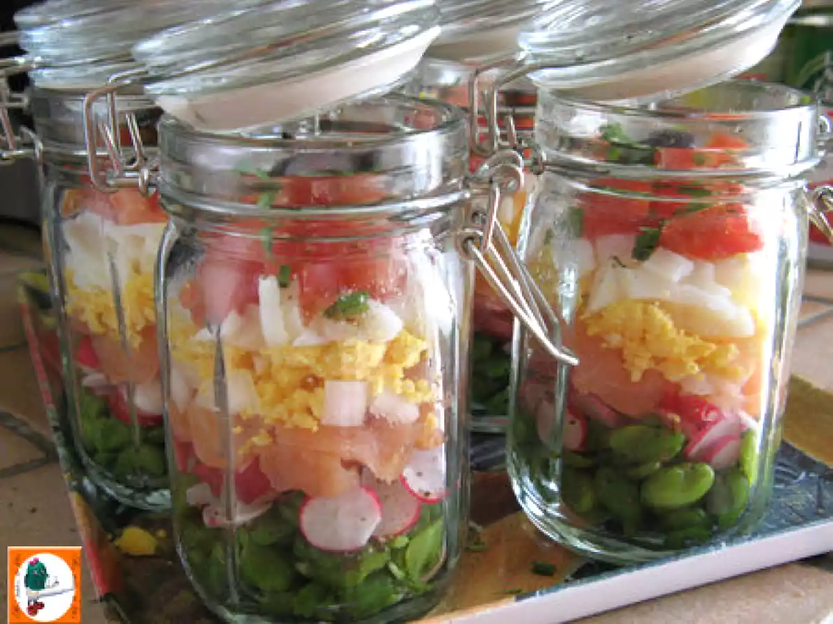 Une entrée colorée en bocal pour les mamans - photo 3