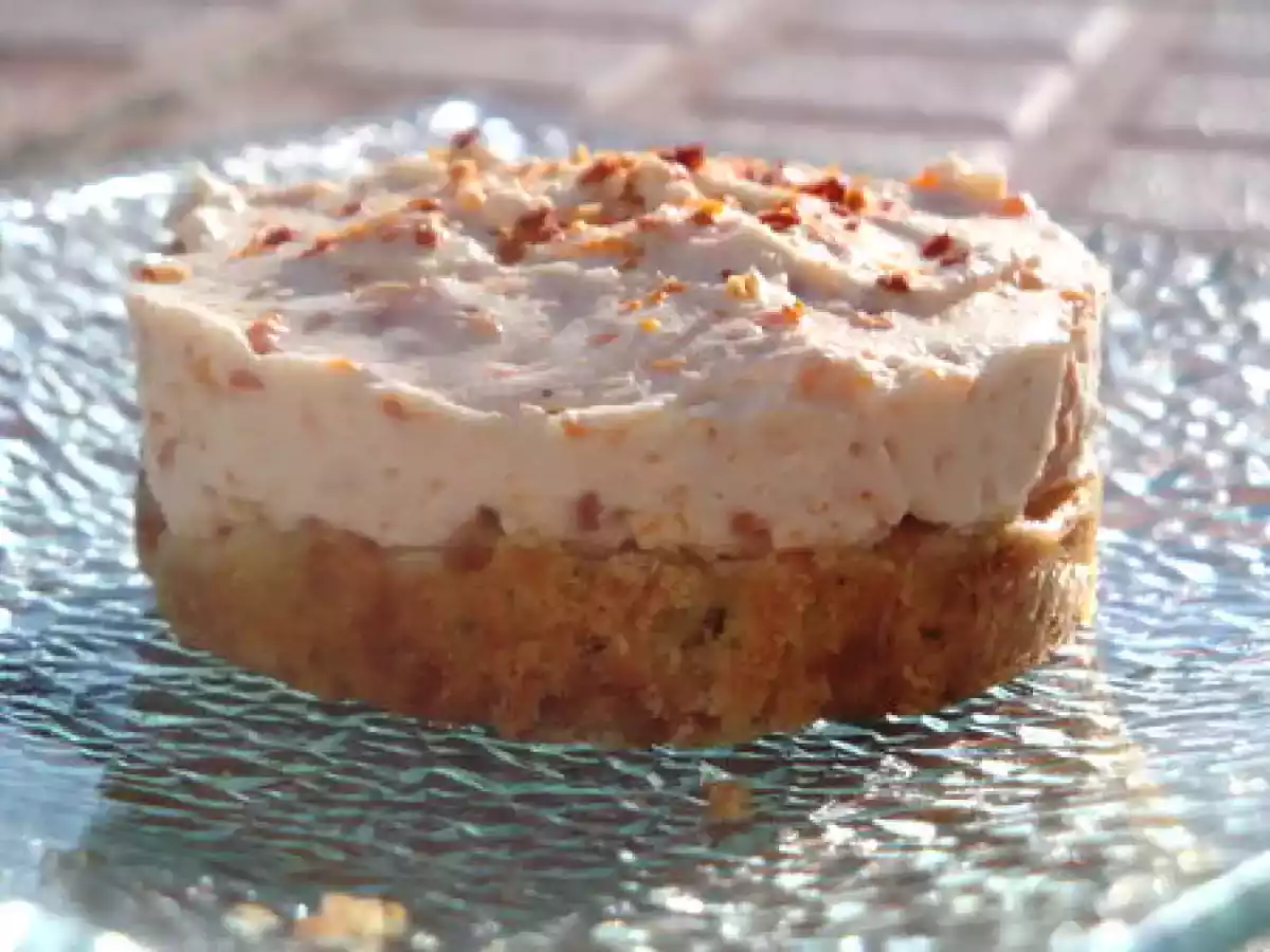 Une entrée gourmande ... ou le CHeeSe CaKe au chorizo