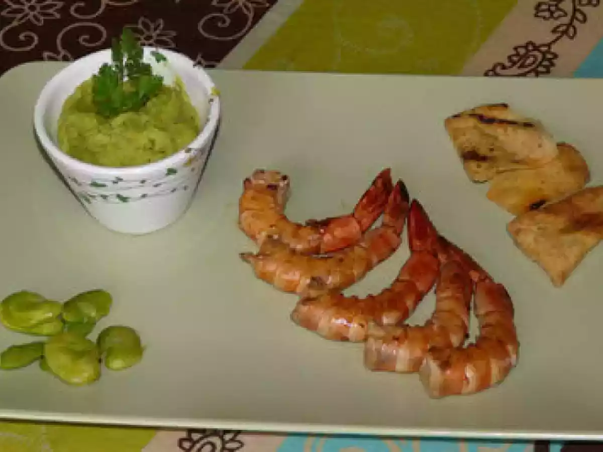 Une envie de crevettes à la plancha qui de vous à moi m'a fait découvrir